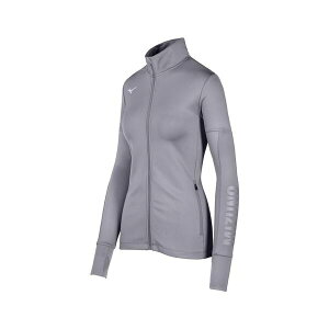 yz ~Ym fB[X WPbgEu] AE^[ Mizuno Women's Alpha Quest Jacket Quiet Shade