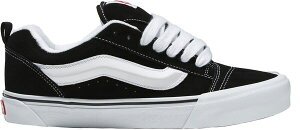 �o���Y �����Y �V���[�Y �X�j�[�J�[ Vans Knu Skool Shoes Black/White �z���C�g