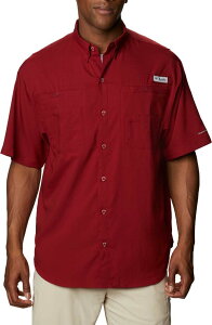 �R�����r�A �����Y �g�b�v�X �V���c Columbia Men's PFG TamiamiI Short Sleeve Shirt Beet