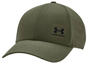yz A_[A[}[ Y Xq ANZT[ Under Armour Men's Iso-Chill AmourVent Hat Marine Od Green/Black
