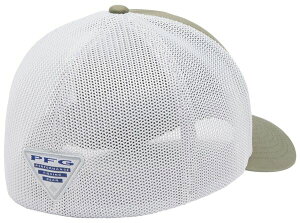 yz RrA Y Xq ANZT[ Columbia Adult PFG Patch High Crown Fitted Mesh Ball Cap Cypress/Protect Our Watrs
