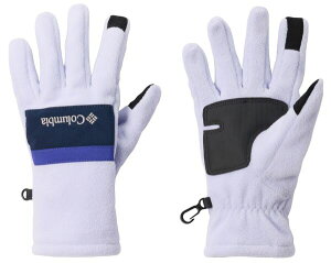 �R�����r�A ���f�B�[�X �A�N�Z�T���[ ��� �t���[�X Columbia Women'sequoia Grove Fleece Glove Snwdft/Coll Nvy/Clem Blue �u���[