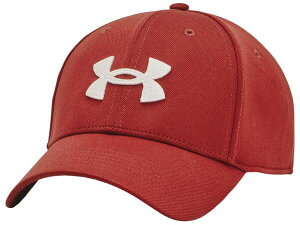 yz A_[A[}[ Y Xq ANZT[ Under Armour Men's Blitzing Cap Earthen Orange/Wht Clay