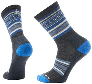 yz X}[gE[ Y C A_[EFA Smartwool Everyday ReGarita Light Cushion Crew Socks Charcoal/Light Gray