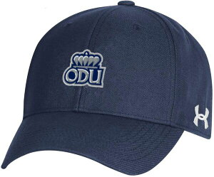 yz A_[A[}[ Y Xq ANZT[ Under Armour Men's Old Dominion Monarchs Blue Structured OTS Adjustable Hat