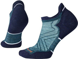 �X�}�[�g�E�[�� ���f�B�[�X �A���_�[�E�F�A �C�� �A���N�� Smartwool Women's Run Targeted Cushion Low Ankle Socks Twilight Blue �u���[