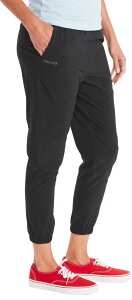 �}�[���b�g ���f�B�[�X �{�g���X �J�W���A���p���c �W���K�[�p���c Marmot Women's Elda Joggers Black �u���b�N