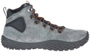 ������ �����Y �V���[�Y �X�j�[�J�[ Merrell Men's Wrapt Mid Waterproof Shoes Granite