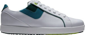 yz tbgWC fB[X Xj[J[ V[Y FootJoy Women's Links Golf Shoes White/Hunter/Dusk Blue