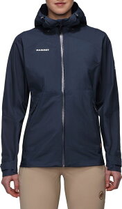 �}���[�g ���f�B�[�X �A�E�^�[ �W���P�b�g�E�u���]�� �t�[�f�b�h�W���P�b�g Mammut Women's Convey Tour HS Hooded Jacket Marine