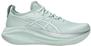 yz AVbNX Y Xj[J[ V[Y ASICS Men's GEL-NIMBUS 27 Running Shoes Aqua/White