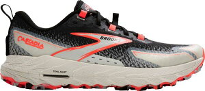 yz ubNX fB[X Xj[J[ V[Y Brooks Women's Cascadia 18 Trail Running Shoes Black/Blue/Orange