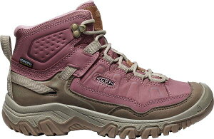 yz L[ fB[X u[cECu[c V[Y KEEN Women's Targhee IV Mid Waterproof Hiking Boots Rose Brown