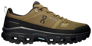 �y���������z �I���W�[ �����Y �X�j�[�J�[ �V���[�Y ON Men's Cloudrock Waterproof Low Shoes Hunter/Black