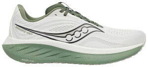 �T�b�J�j�[ �����Y �V���[�Y �X�j�[�J�[ Saucony Men's Ride 18 Running Shoes White/Olive �z���C�g