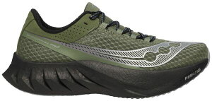 �T�b�J�j�[ �����Y �V���[�Y �X�j�[�J�[ Saucony Men's Endorphin Pro 4 Running Shoes Olivine/Black �u���b�N