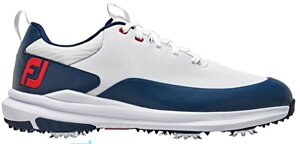 �t�b�g�W���C �����Y �V���[�Y �X�j�[�J�[ FootJoy Men's Tourival Golf Shoes White/Navy/Red �z���C�g