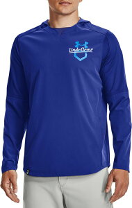 A_[A[}[ Y AE^[ WPbgEu] t[fbhWPbg Under Armour Men's Cage Hooded Jacket Royal/Mod Gray O[