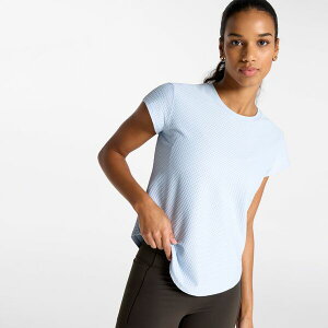 �L�����[ ���f�B�[�X �g�b�v�X �V���c CALIA Women's Renew Short Sleeve Tee Pale Blue �u���[
