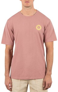 �n�[���[ �����Y �g�b�v�X T�V���c Hurley Men'sunny Diashort Sleeve T-Shirt Phantom Rose