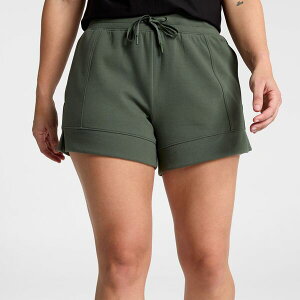 DSG ���f�B�[�X �{�g���X �n�[�t�p���c�E�V���[�c �V���[�g�p���c �t���[�X DSG Women'sport Fleece Shorts Muted Olive �I���[�u