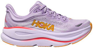yz zJIlIl fB[X Xj[J[ V[Y HOKA Women's Bondi 9 Running Shoes Purple/Orange