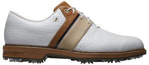 �t�b�g�W���C �����Y �V���[�Y �X�j�[�J�[ FootJoy Men's Premiere Series Packard LX White/Tan/Navy �z���C�g