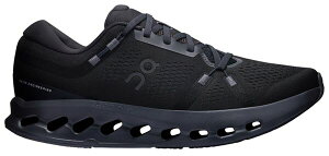 yz IW[ Y Xj[J[ V[Y On Men's Cloudsurfer 2 Running Shoes Black/Black