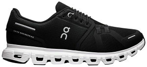 yz IW[ fB[X Xj[J[ V[Y On Women's Cloud 6 Shoes Black/Black/White