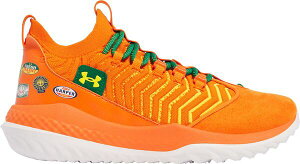 yz A_[A[}[ Y Xj[J[ V[Y Under Armour Men's Harper 9 Juice Turf Baseball Shoes Orange
