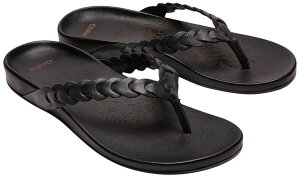�I���J�C ���f�B�[�X �V���[�Y �T���_�� Olukai Women's Lei Sandals Lava Rock/Lava Rock