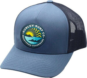�n�[���[ �����Y �A�N�Z�T���[ �X�q Hurley M Patched Trucker Hat Blue Void �u���[