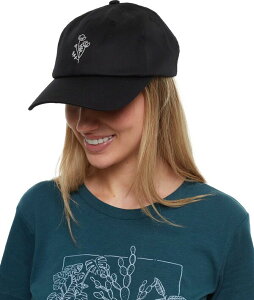 �e���c���[ ���f�B�[�X �A�N�Z�T���[ �X�q tentree Flower Embroidery Peak Hat Meteorite Blck/Sugar Pine