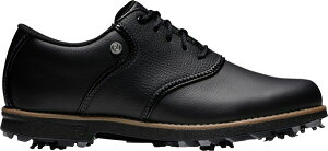 yz tbgWC fB[X Xj[J[ V[Y FootJoy Women's Premiere Series Cleated Golf Shoes Black/Black/Grey