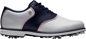 yz tbgWC fB[X Xj[J[ V[Y FootJoy Women's Premiere Series Cleated Golf Shoes White/Pink