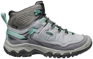yz L[ fB[X u[cECu[c V[Y KEEN Women's Targhee IV Mid Waterproof Hiking Boots Alloy/Granite Green