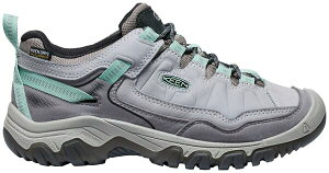 yz L[ fB[X Xj[J[ V[Y KEEN Women's Targhee IV Waterproof Hiking Shoes Alloy/Granite Green