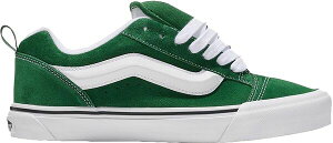 �o���Y �����Y �V���[�Y �X�j�[�J�[ Vans Knu Skool Shoes White/Green �z���C�g
