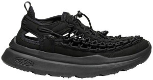 �L�[�� ���f�B�[�X �V���[�Y �X�j�[�J�[ Keen Women's Uneek WK Shoes Black/Black �u���b�N