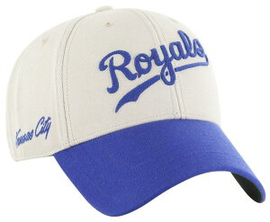 yz tH[eB[Zu fB[X Xq ANZT[ '47 Adult Kansas City Royals White Cooperstown Fieldstone MVP Adjustable Hat
