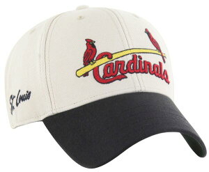 yz tH[eB[Zu fB[X Xq ANZT[ '47 Adult St. Louis Cardinals White Cooperstown Fieldstone MVP Adjustable Hat