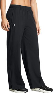 yz A_[A[}[ fB[X n[tpcEV[c {gX Under Armour Women's Rival Wide Leg Pants Black/White