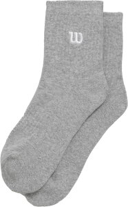 �E�B���\�� �����Y �A�N�Z�T���[ �X�q Wilson Adult Quarter Top Tennisocks Medium Heather Gray �O���[
