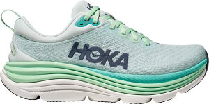 zJIlIl fB[X V[Y Xj[J[ HOKA Women's Gaviota 5 Running Shoes Blue/Green u[