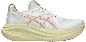 yz AVbNX Y Xj[J[ V[Y ASICS Men's GEL-NIMBUS 27 Running Shoes White/Fawn