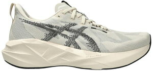 yz AVbNX Y Xj[J[ V[Y ASICS Men's NOVABLAST 5 Running Shoes Oatmeal/Black