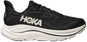 yz zJIlIl Y Xj[J[ V[Y HOKA Men's Clifton 10 Running Shoes Black/White
