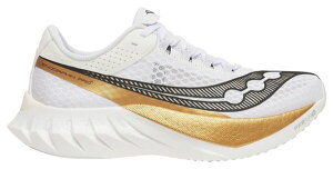 �T�b�J�j�[ �����Y �V���[�Y �X�j�[�J�[ Saucony Men's Endorphin Pro 4 Running Shoes White/Gold �z���C�g
