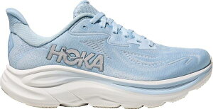 �z�J�I�l�I�l ���f�B�[�X �V���[�Y �X�j�[�J�[ HOKA Women's Clifton 10 Running Shoes Blue/Silver �u���[