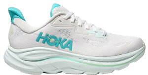 �z�J�I�l�I�l ���f�B�[�X �V���[�Y �X�j�[�J�[ HOKA Women's Clifton 10 Running Shoes White/Blue �z���C�g
